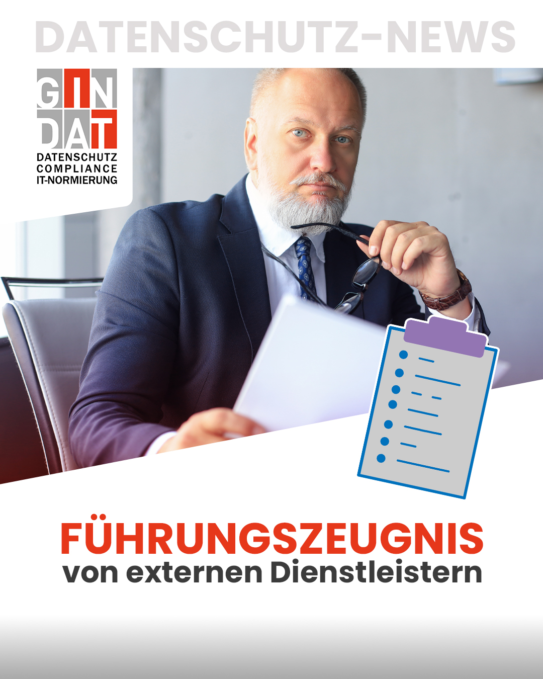 Wann darf ich ein Führungszeugnis von externen Dienstleistern verlangen – und wann droht ein Datenschutzbußgeld?